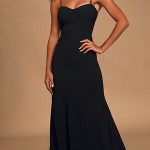 NWT Lulu's mermaid gown